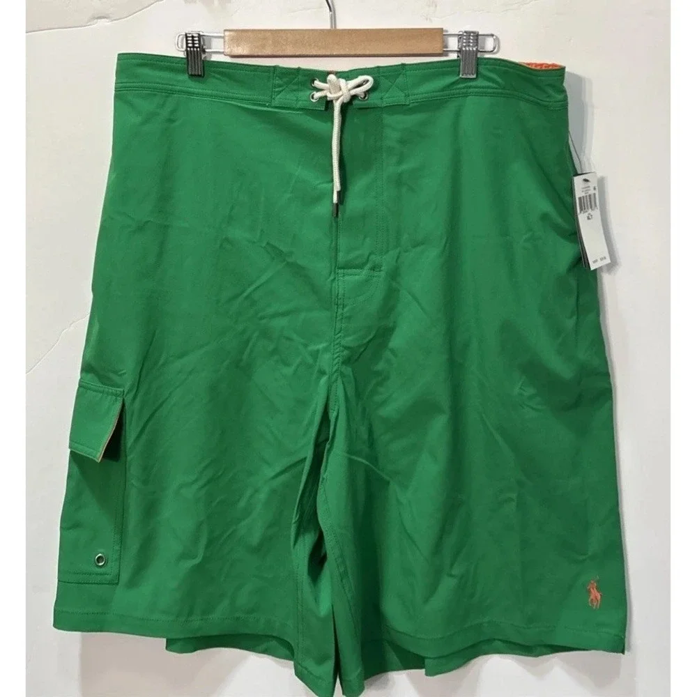 NWT Polo‎ Ralph Lauren Big & Tall KAILUA Mesh-Lined Long Trunk Sz XLT $79